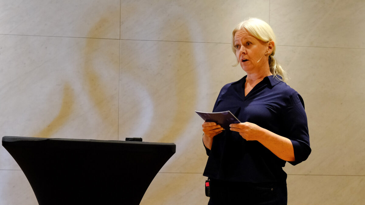 Nina Teigland under Arendalsuka 2026